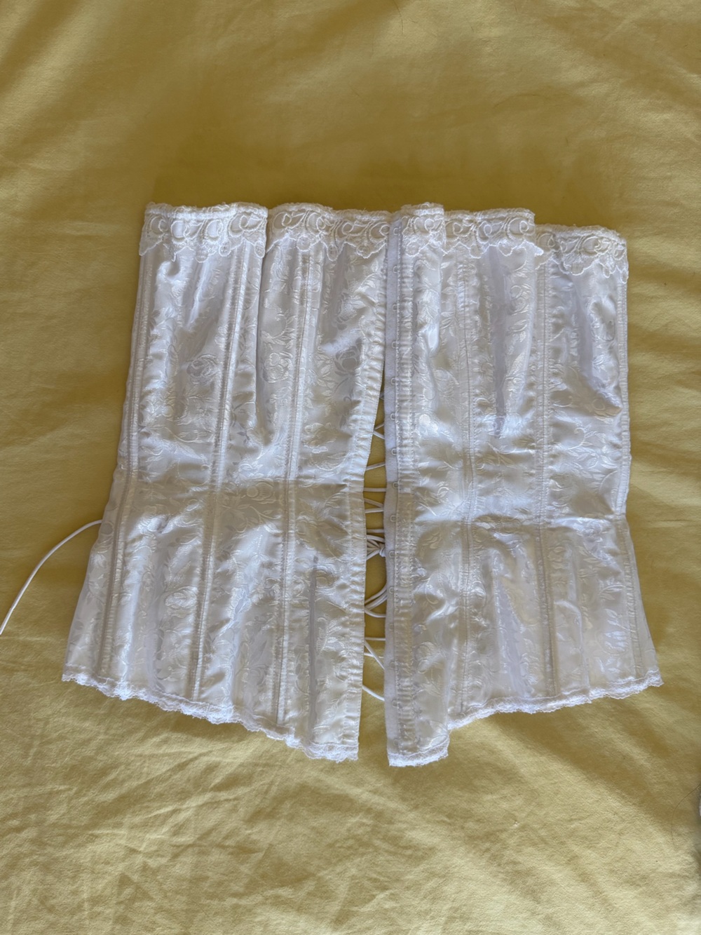 Ivory Lace Corset